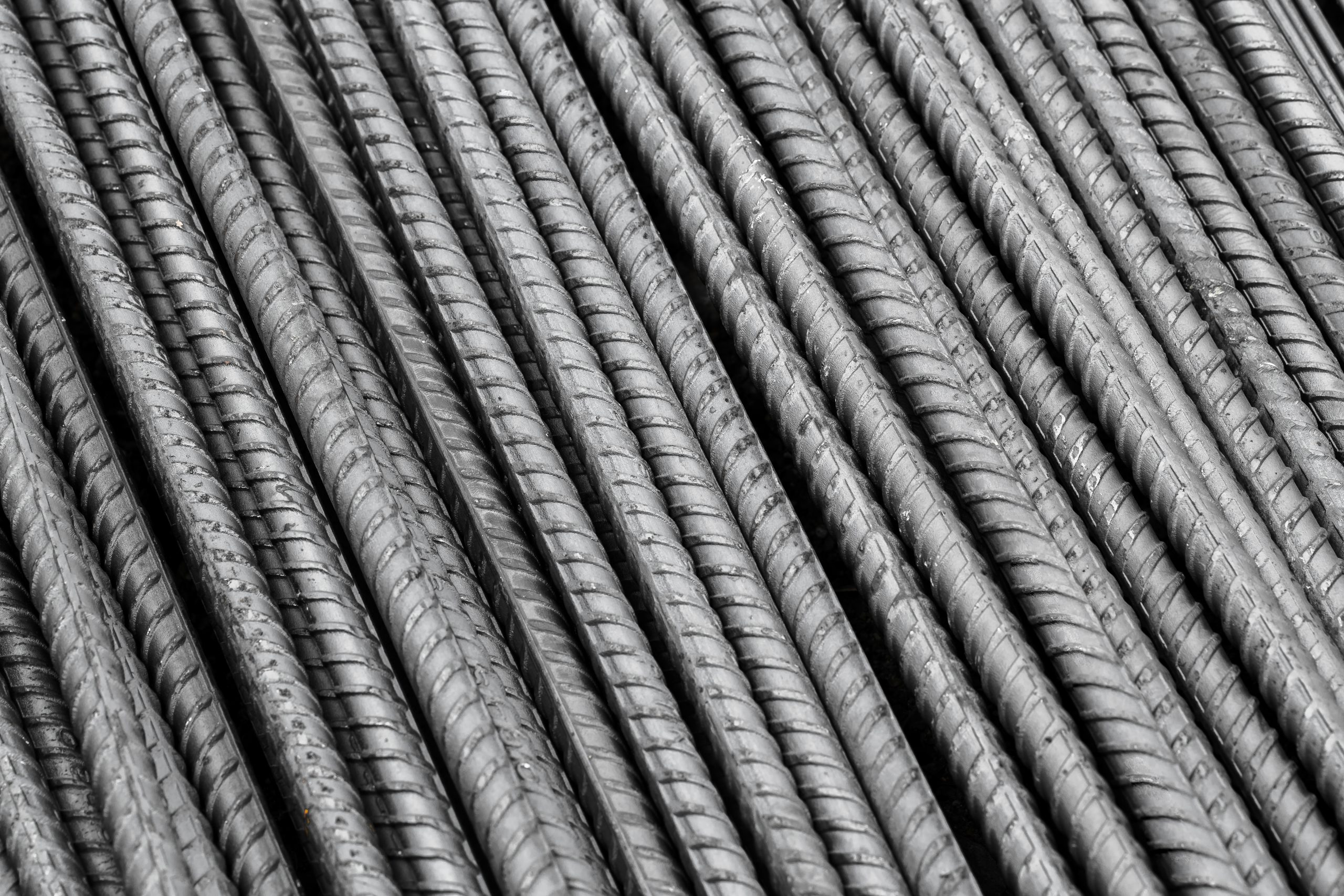 Steel rods bars can used for reinforce concrete, steel industria